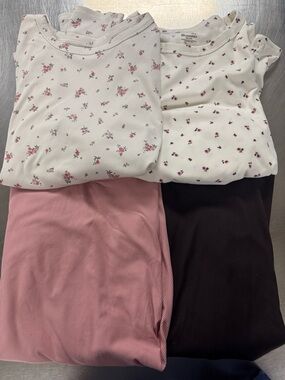Classic Long Sleeve Crewneck Top BUNDLE